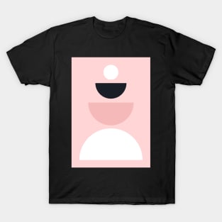 Black Pink White T-Shirt